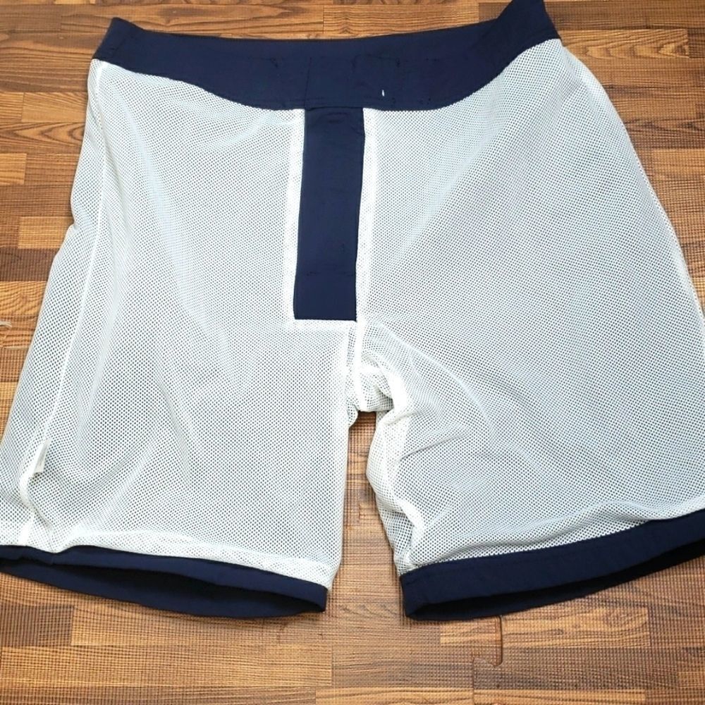 J.Crew Factory Blue Swim Shorts size 29 - Picture 9 of 11